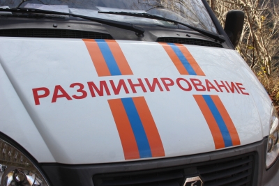 Саперы МЧС Абхазии провели плановую утилизацию боеприпасов.