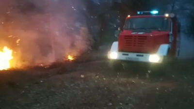 Возгорание сухостоя и кустарников стало причиной экстренного выезда сотрудников ПСО города Сухум