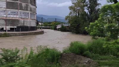 Сильные дожди привели накануне ночью к подтоплениям в Сухуме