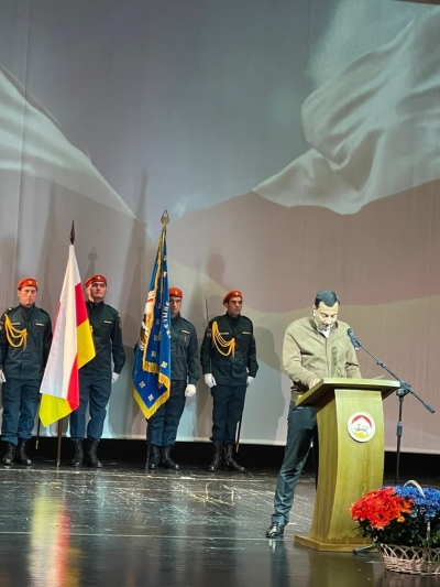 Делегация МЧС Абхазии приняла участие в праздничных мероприятиях в честь 15-летия спасательного ведомства Республики Южная Осетия