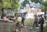 В селе Верхняя Яштуха, Сухумского района, загорелся частный двухэтажный дом