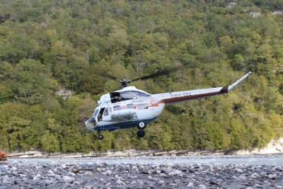 Спасатели ведут поиски российского туриста в верховьях реки Кодор