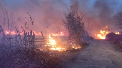 Пожар в Сухуме
