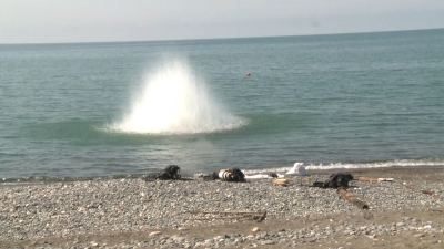 Саперы МЧС Абхазии привлечены к очистке столичного пляжа