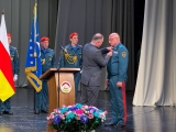 Делегация МЧС РА во главе с 1-ым заместителем министра, генерал-майором Тиграном Делибалтяном приняла участие в торжественных мероприятиях в честь 16-летия МЧС Республики Южная Осетия