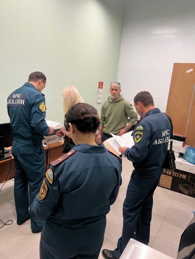 Сотрудники УГПН МЧС провели внеплановые проверки объектов в Гагрском районе