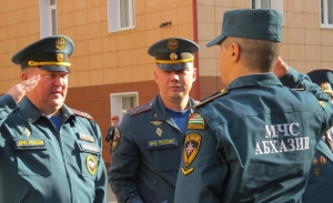 Состоялась торжественная церемония принятия присяги курсантами Академии Государственной противопожарной службы МЧС РФ. Среди принявших присягу были и четверо граждан Республики Абхазия, обучающихся в вузе