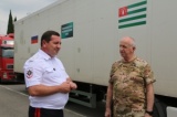 Сотрудники МЧС Абхазии во главе с министром, Львом Квициния, направились в Новороссию