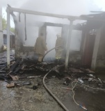 Пожар в Галском районе